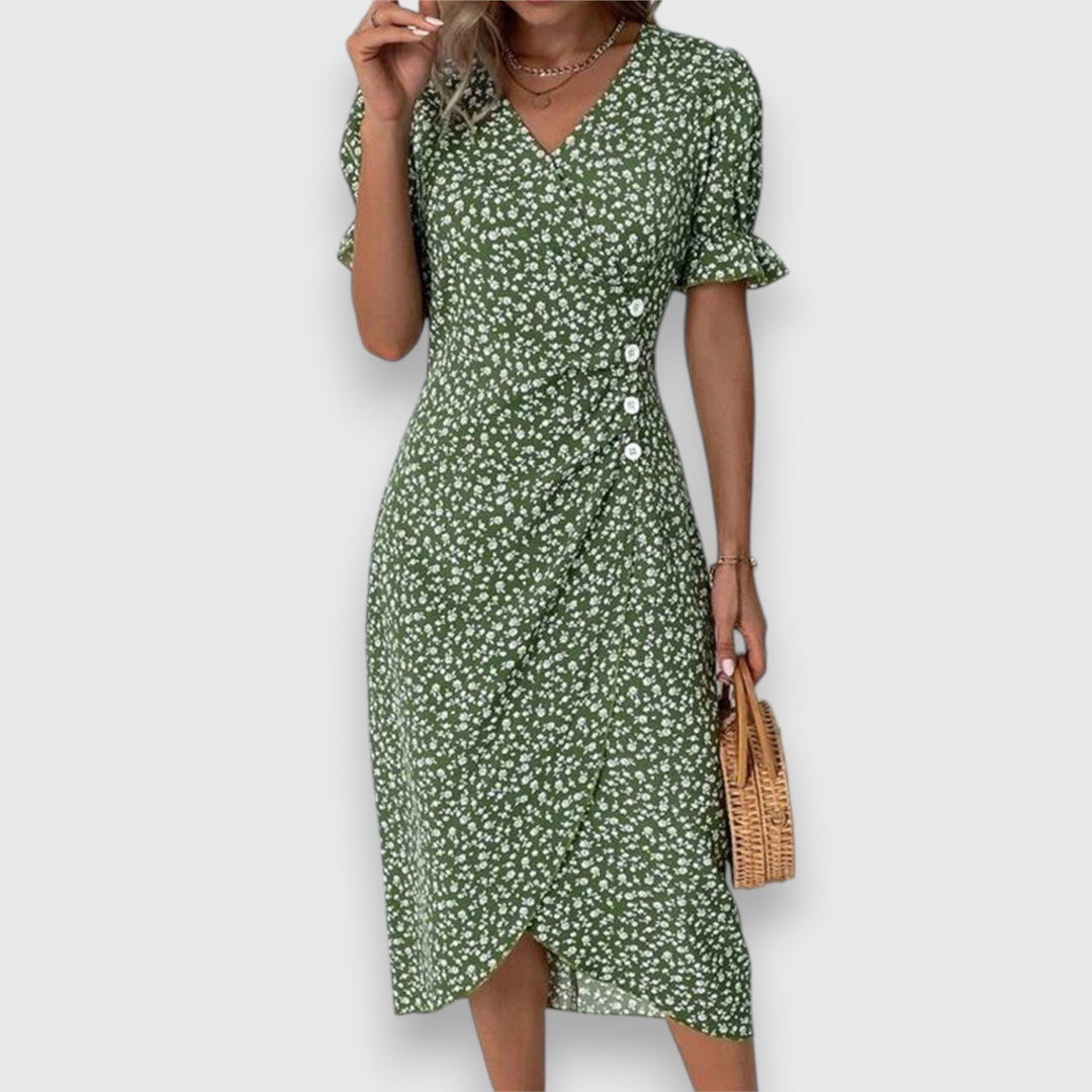 Tessina – Elegantes Blumenkleid