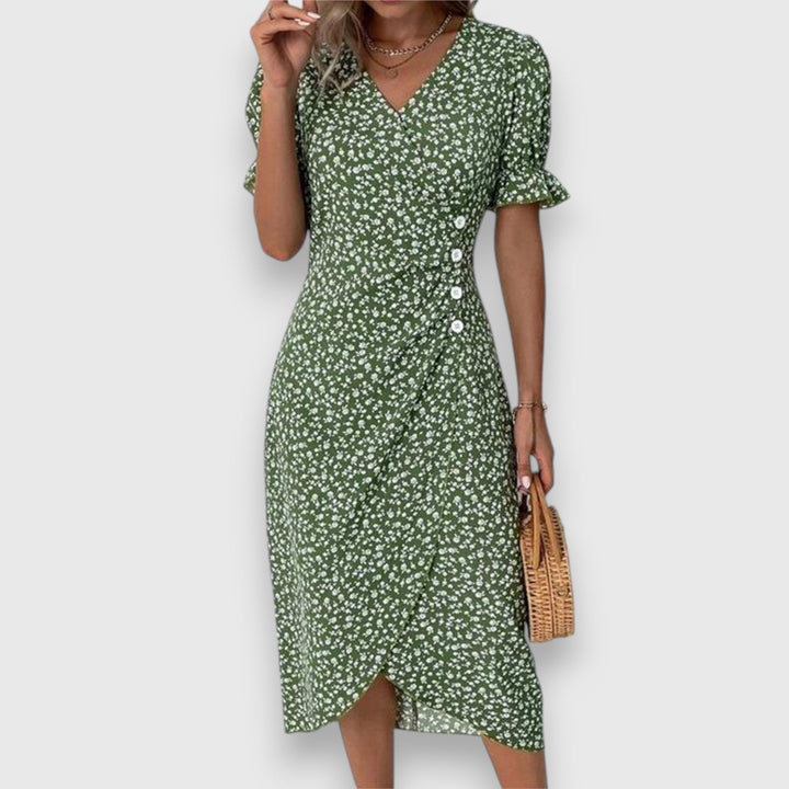 Tessina – Elegantes Blumenkleid