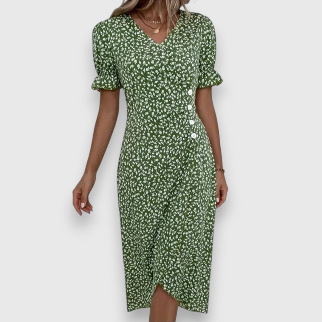Tessina – Elegantes Blumenkleid