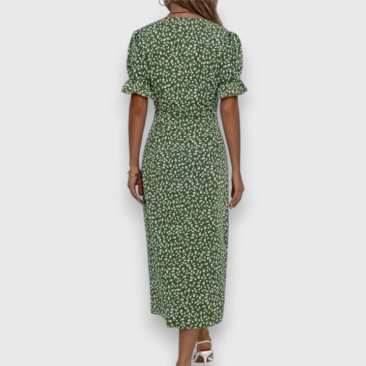 Tessina – Elegantes Blumenkleid