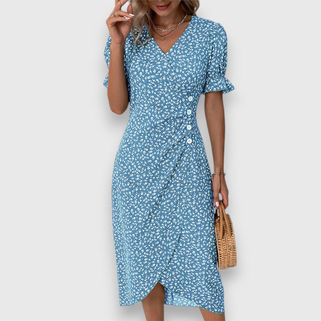 Tessina – Elegantes Blumenkleid