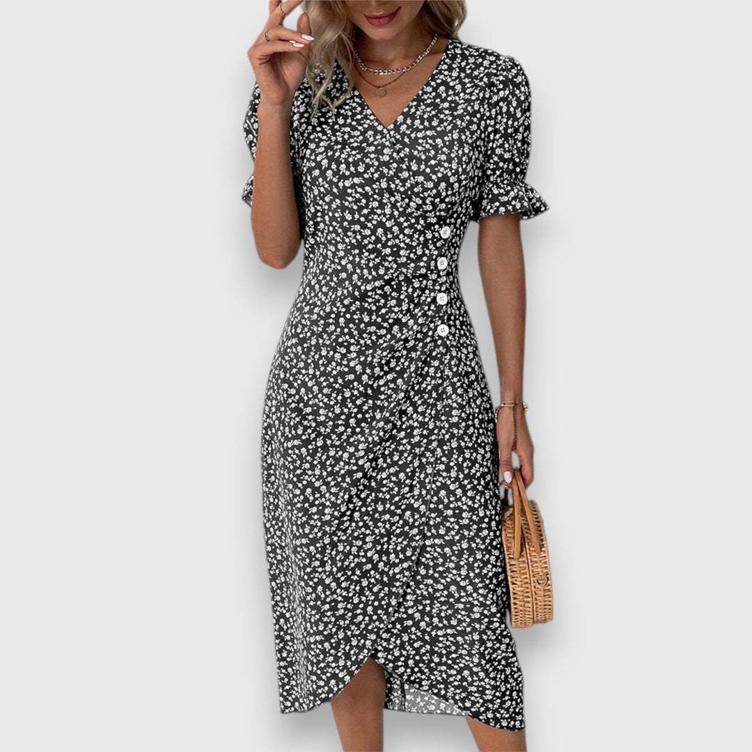 Tessina – Elegantes Blumenkleid