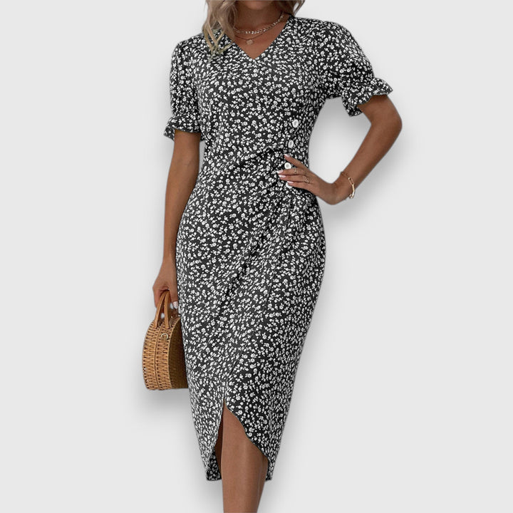 Tessina – Elegantes Blumenkleid