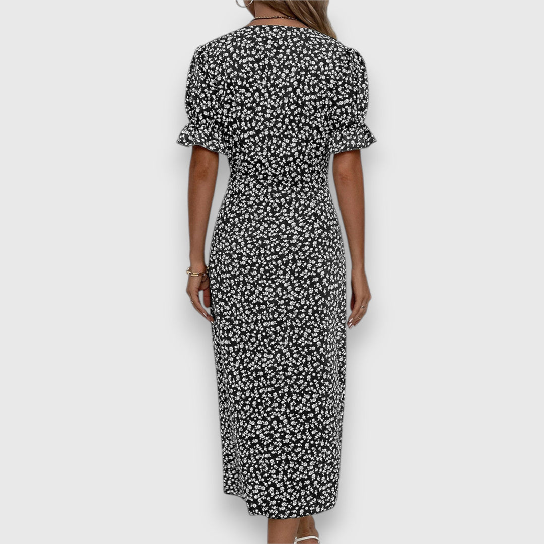 Tessina – Elegantes Blumenkleid