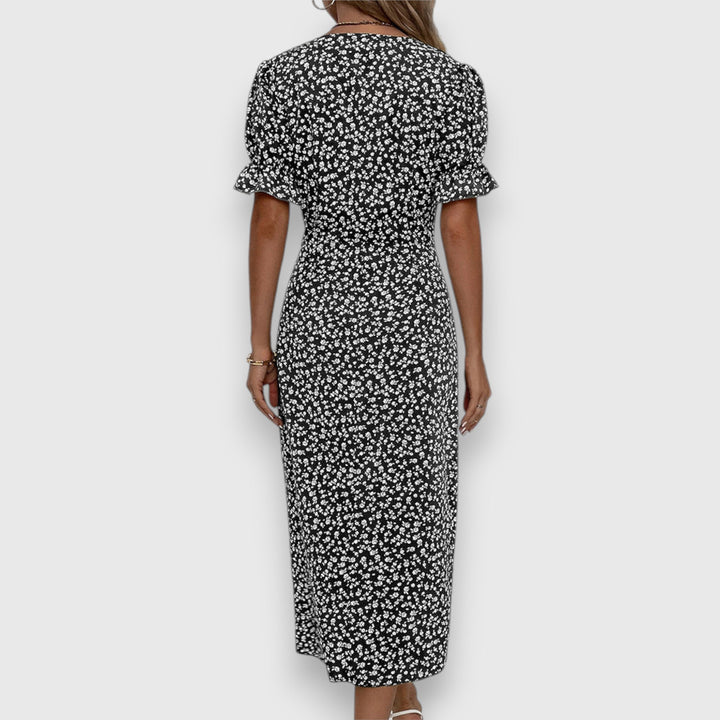 Tessina – Elegantes Blumenkleid