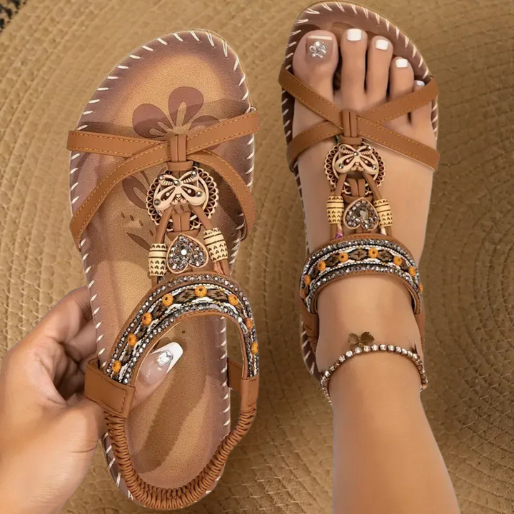 Nada – Orthopädische Sandalen im Ibiza-Stil für Komfort &amp; Eleganz