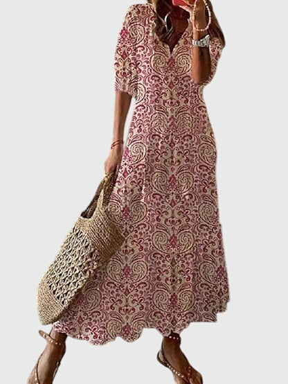 Amalia™ | Boho Vintage Sommerkleid