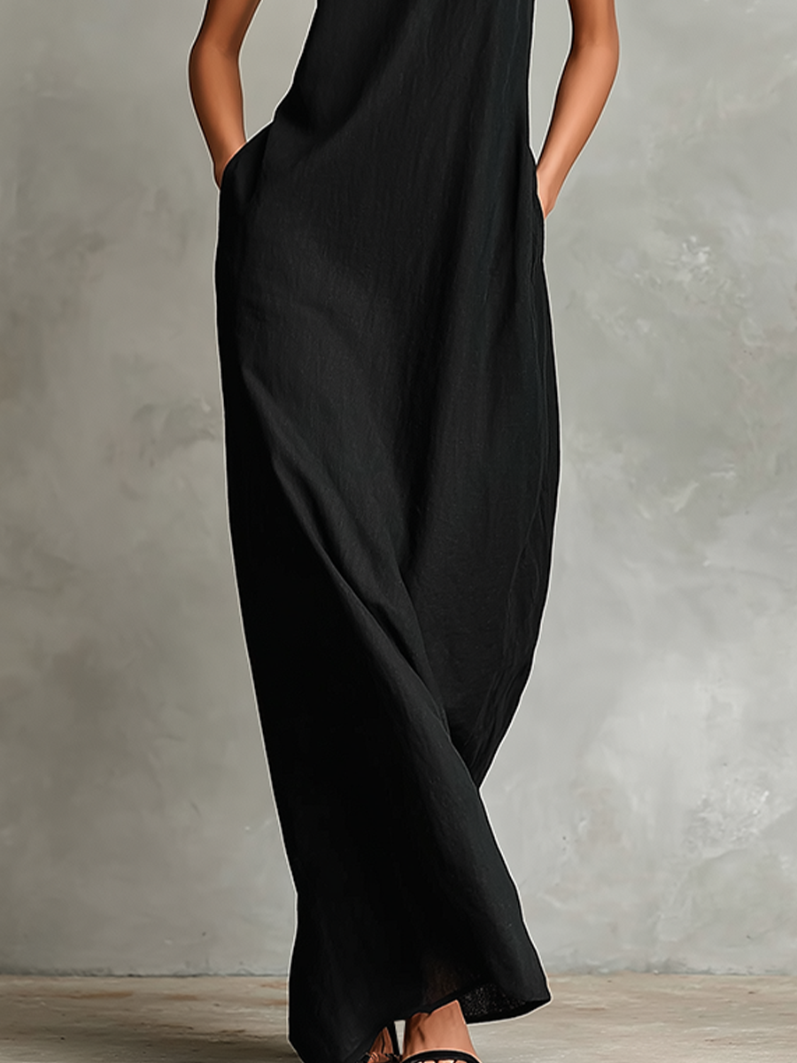 Caterina | Minimalistisches Maxikleid