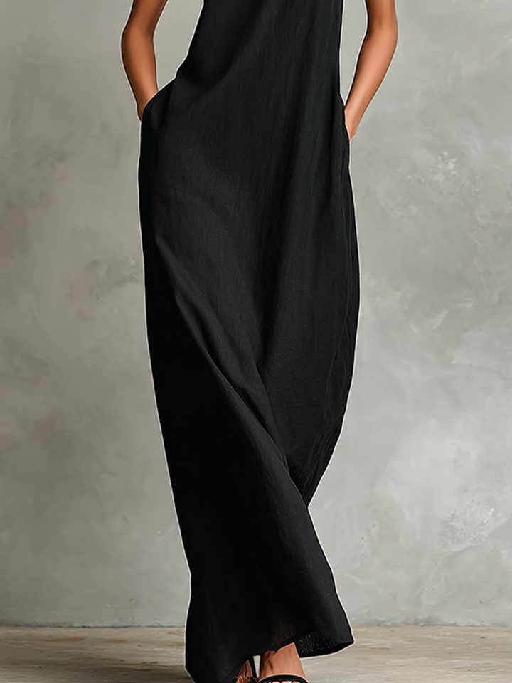 Caterina | Minimalistisches Maxikleid