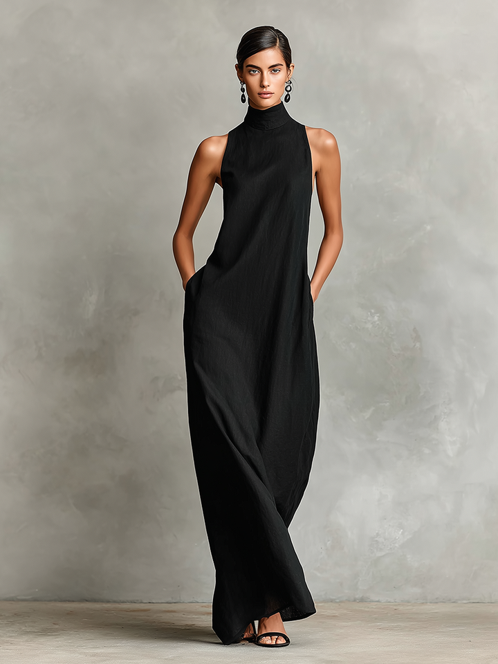 Caterina | Minimalistisches Maxikleid