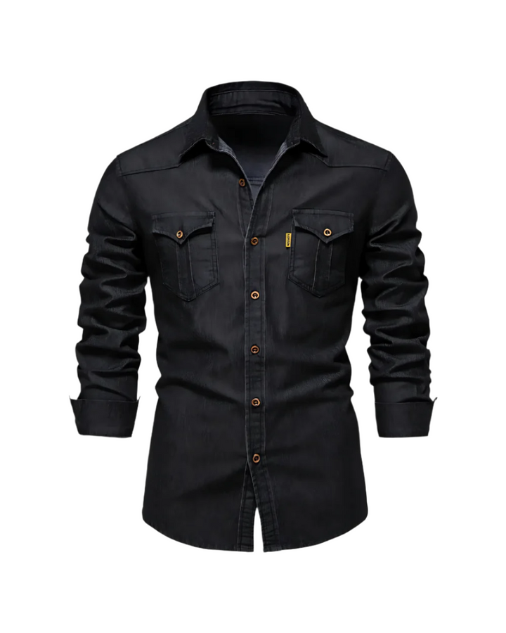 Denim-Hemd