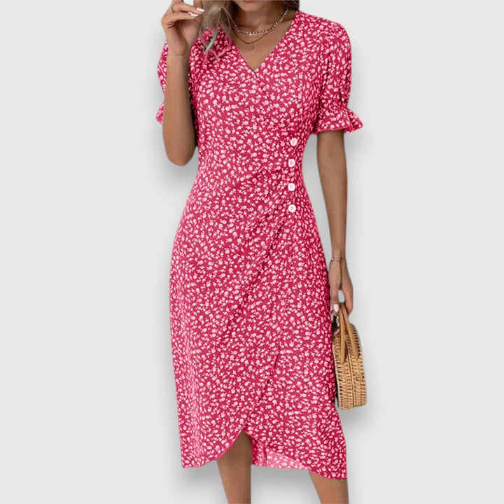 Tessina – Elegantes Blumenkleid