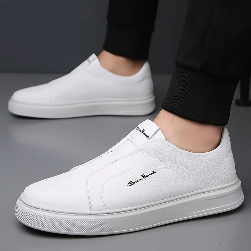 Leder Slipper Schuhe