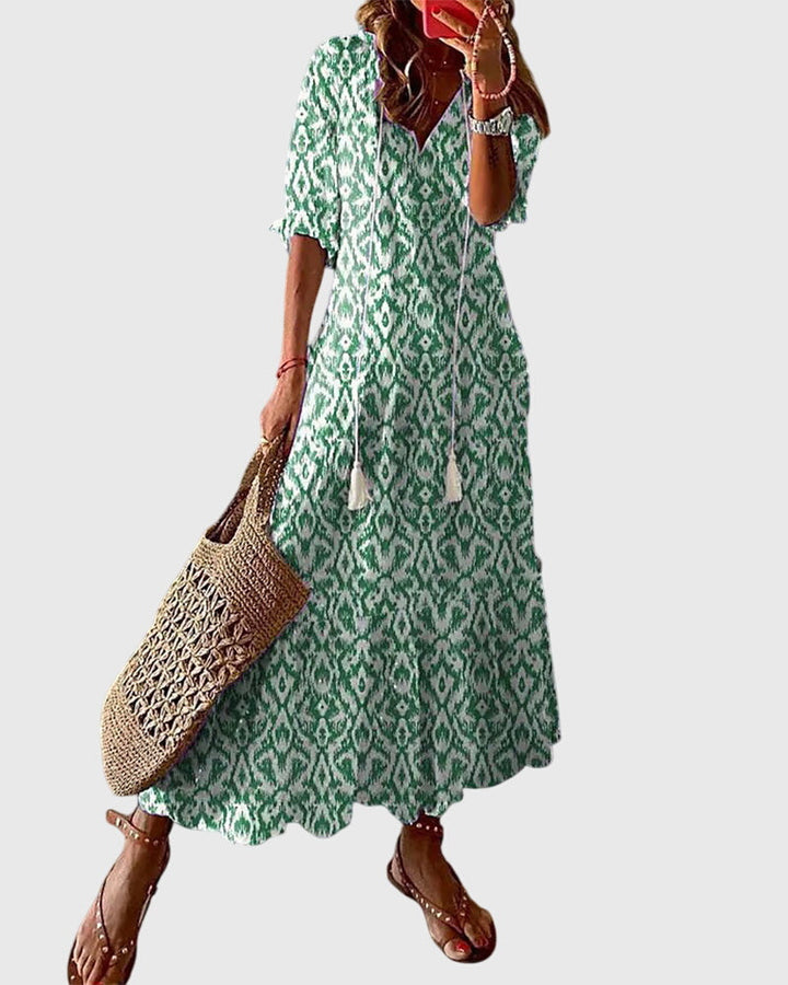 Amalia™ | Boho Vintage Sommerkleid