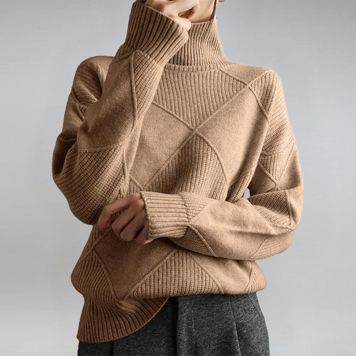 Elena | Luxus Rollkragenpullover
