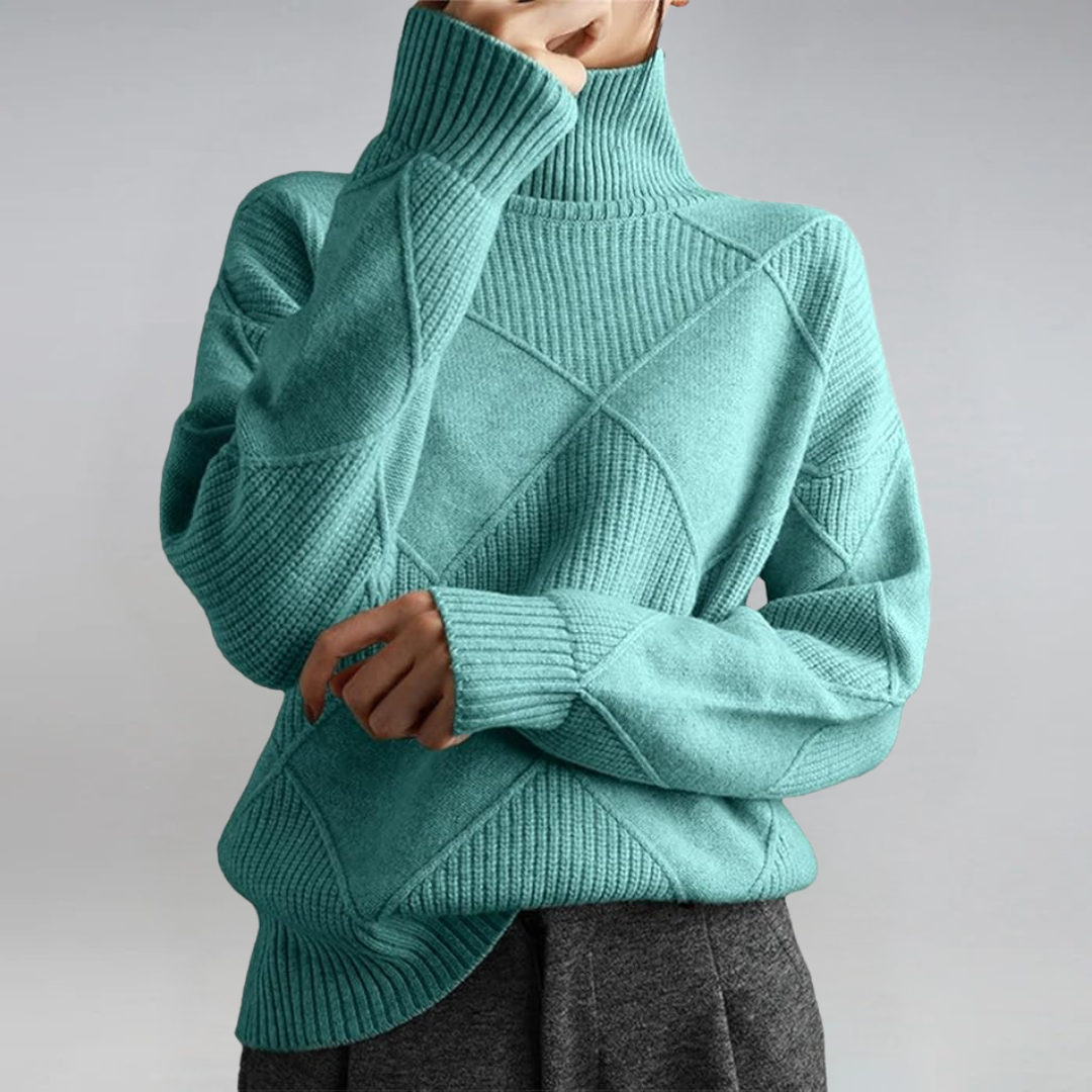 Elena | Luxus Rollkragenpullover