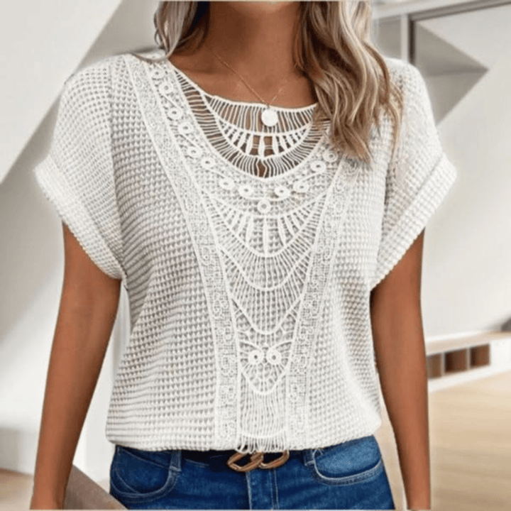 Simone | Elegantes ibiza-stil oberteil