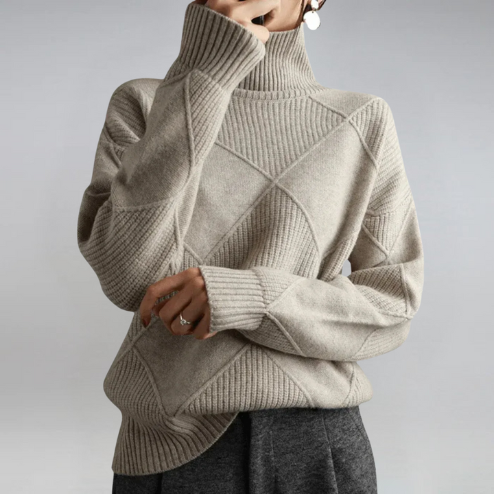 Elena | Luxus Rollkragenpullover