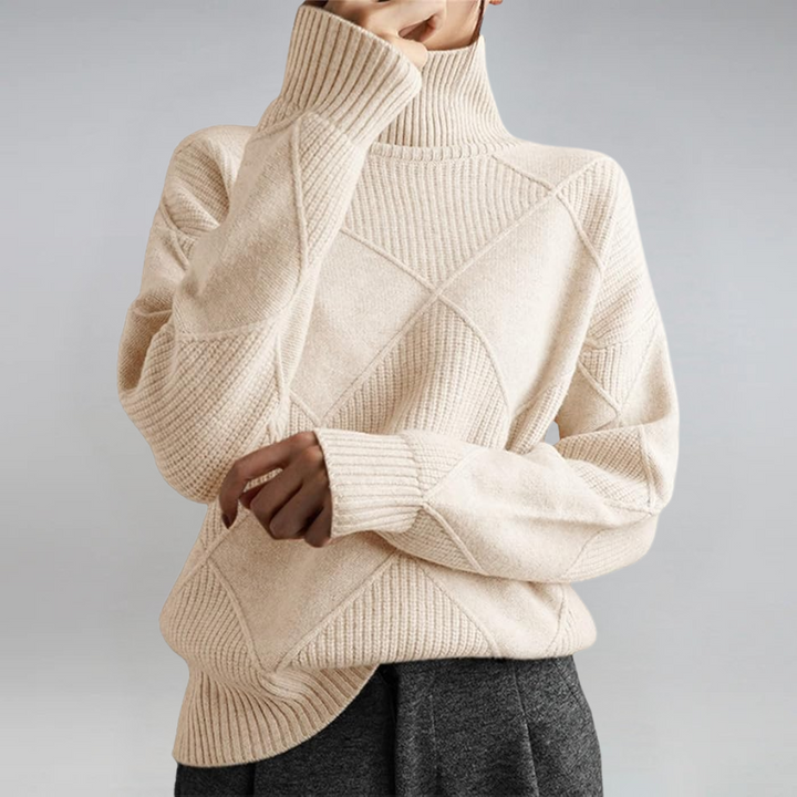 Elena | Luxus Rollkragenpullover