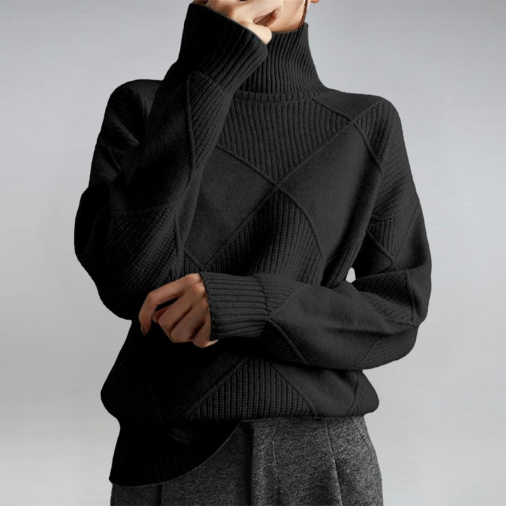 Elena | Luxus Rollkragenpullover