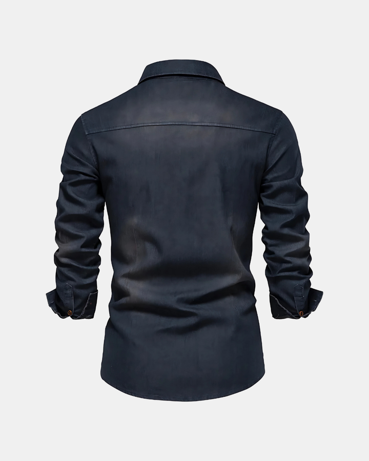 Denim-Hemd