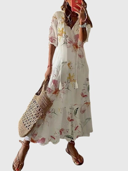 Amalia™ | Boho Vintage Sommerkleid