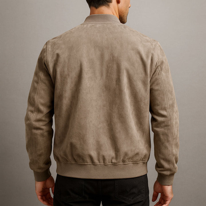 Adrian I Premium Wildleder Bomberjacke