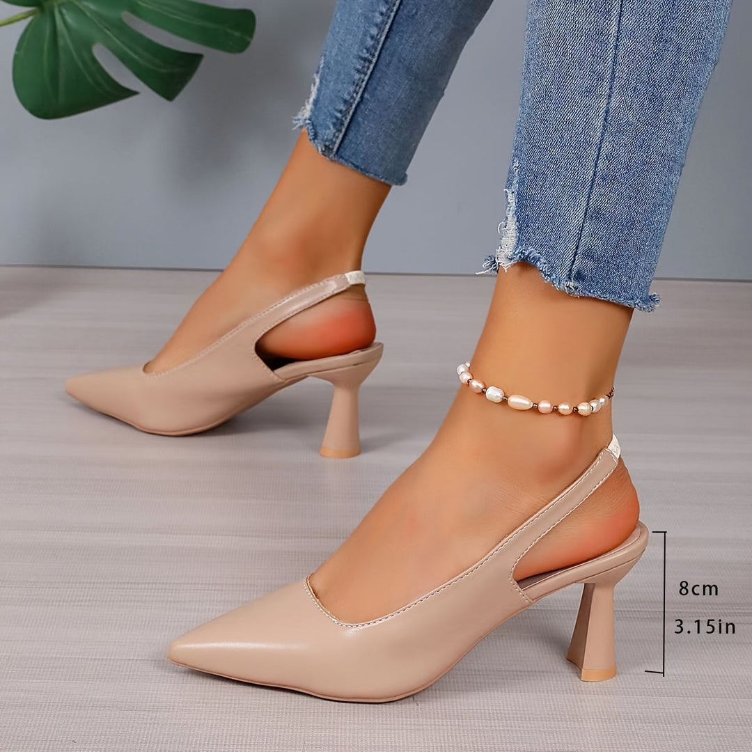 Sophia | Elegante Slingback-Absätze