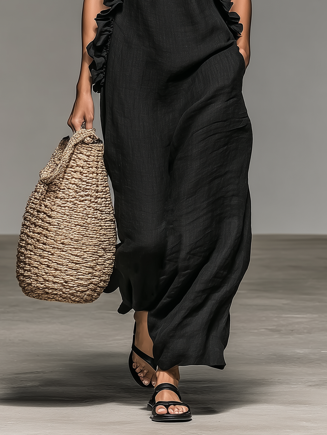 Lora | Maxikleid mit Taschen