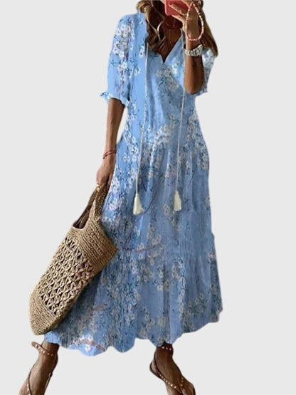 Amalia™ | Boho Vintage Sommerkleid
