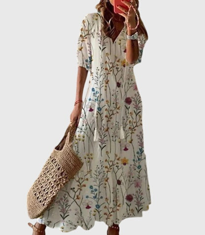 Amalia™ | Boho Vintage Sommerkleid