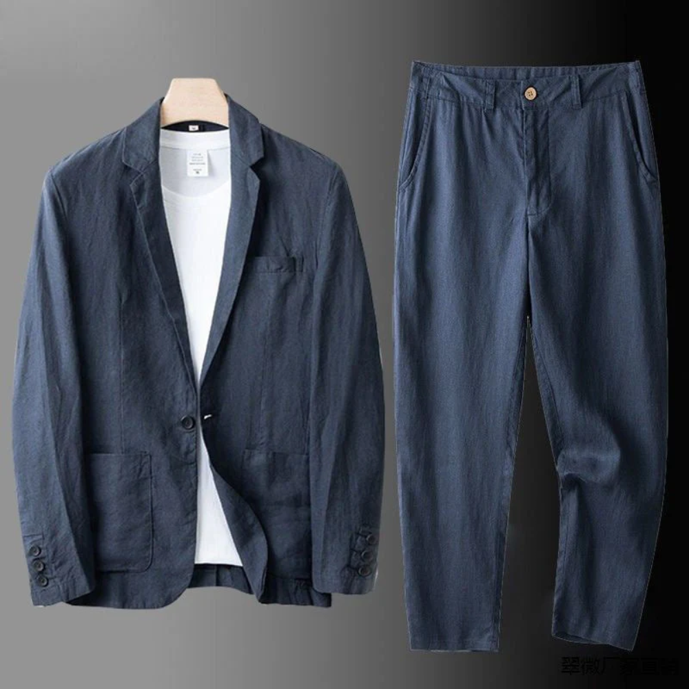 Elegantes Leinen-Set