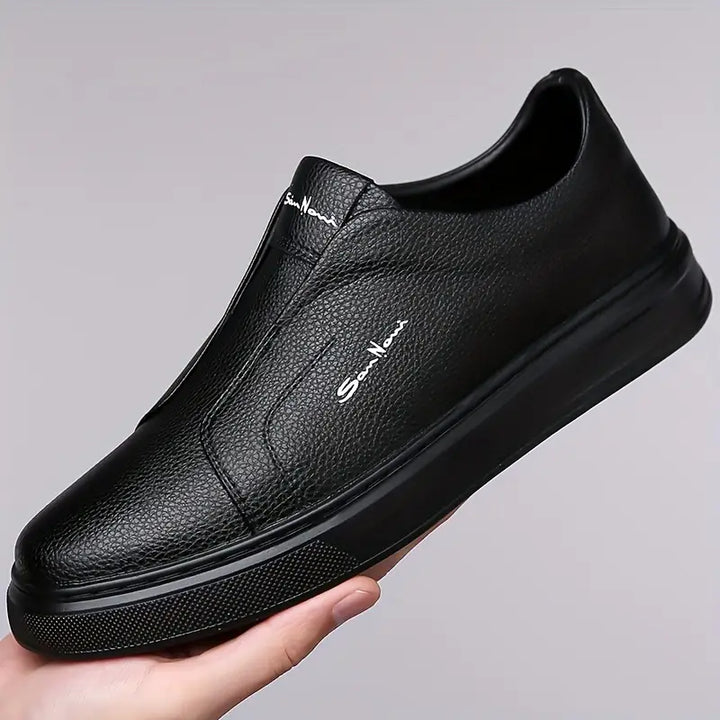 Leder Slipper Schuhe