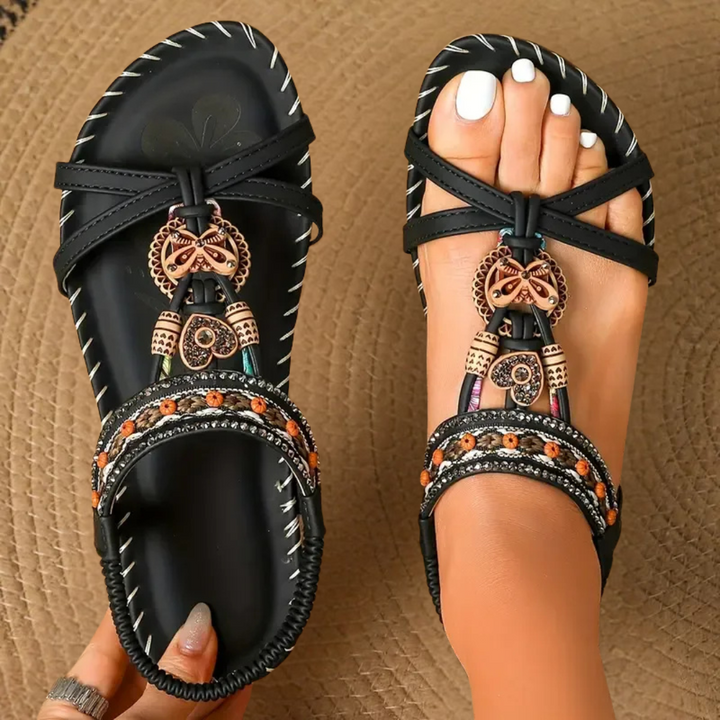 Nada – Orthopädische Sandalen im Ibiza-Stil für Komfort &amp; Eleganz