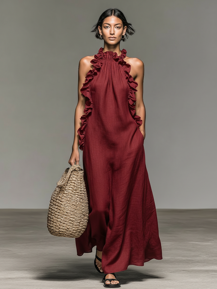 Lora | Maxikleid mit Taschen