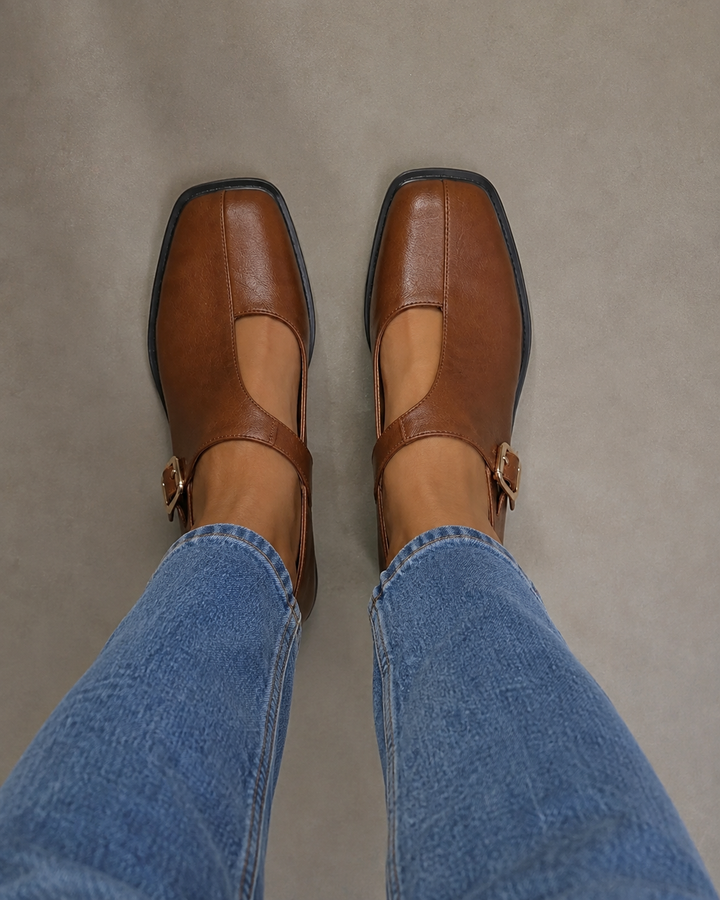 Rosalie | Komfort Leder Ballerinas