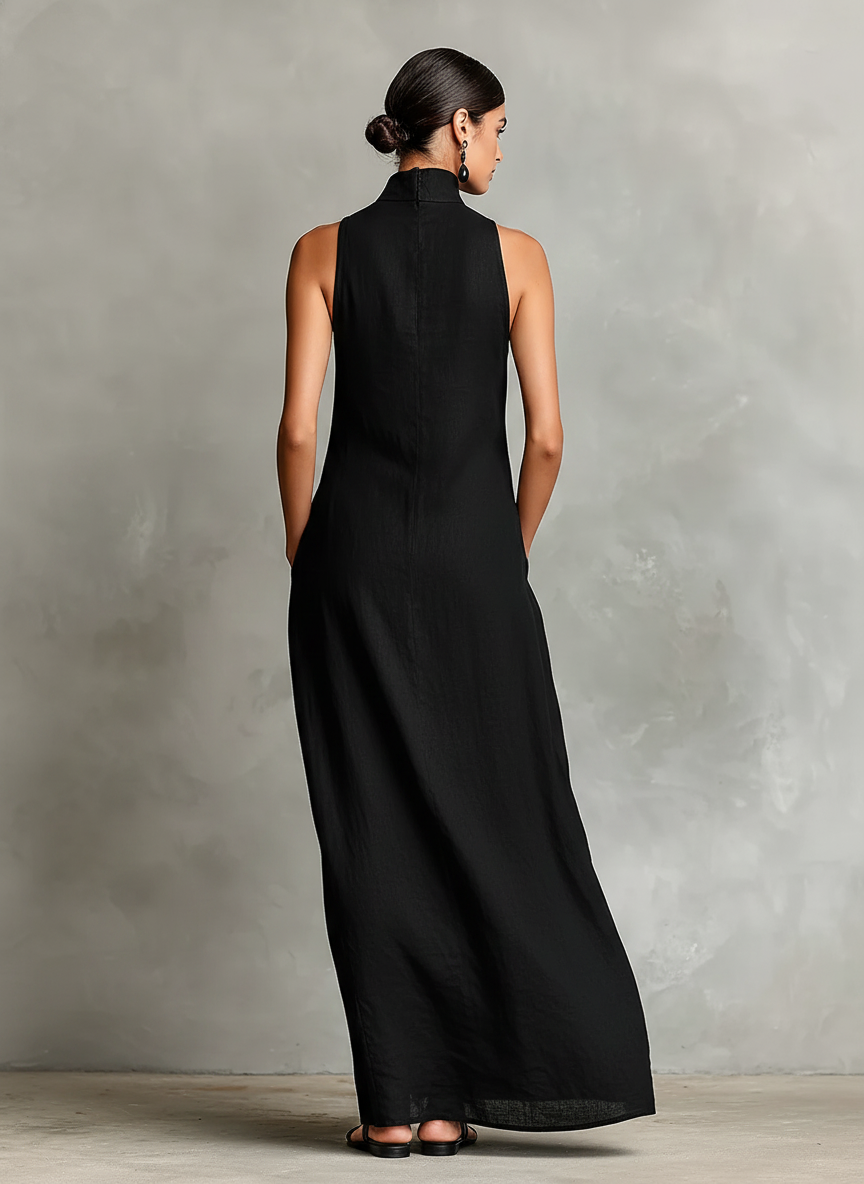 Caterina | Minimalistisches Maxikleid