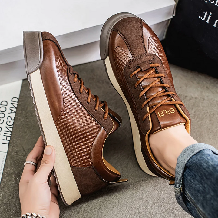 Italienische Lederschuhe