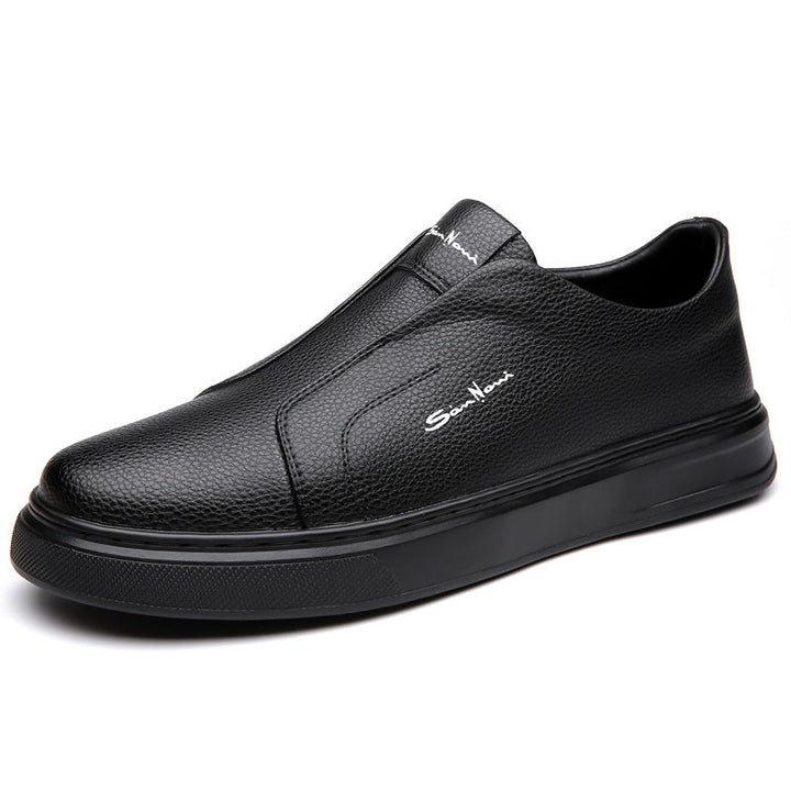 Leder Slipper Schuhe
