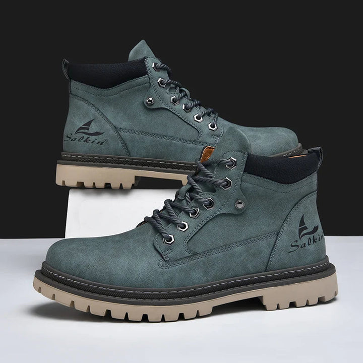 Elegante Lederstiefel