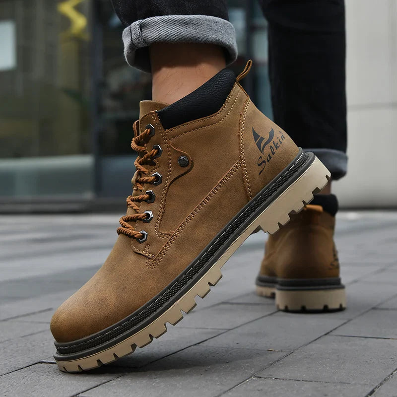 Elegante Lederstiefel