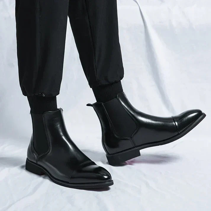Premium Chelsea-Stiefel aus Leder