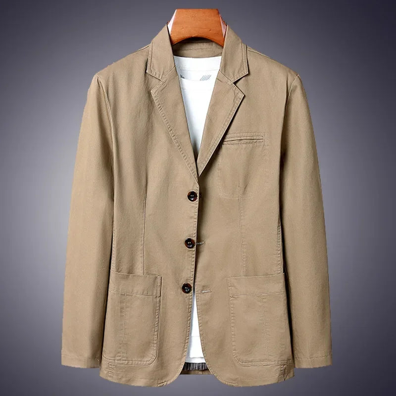 Eleganter Baumwollblazer