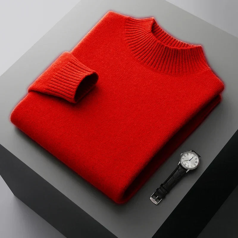 Doppelt dicker Kaschmirpullover