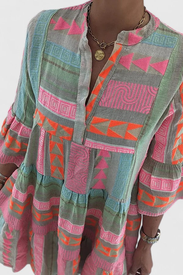 Gisara | Bequemes Boho-Kleid