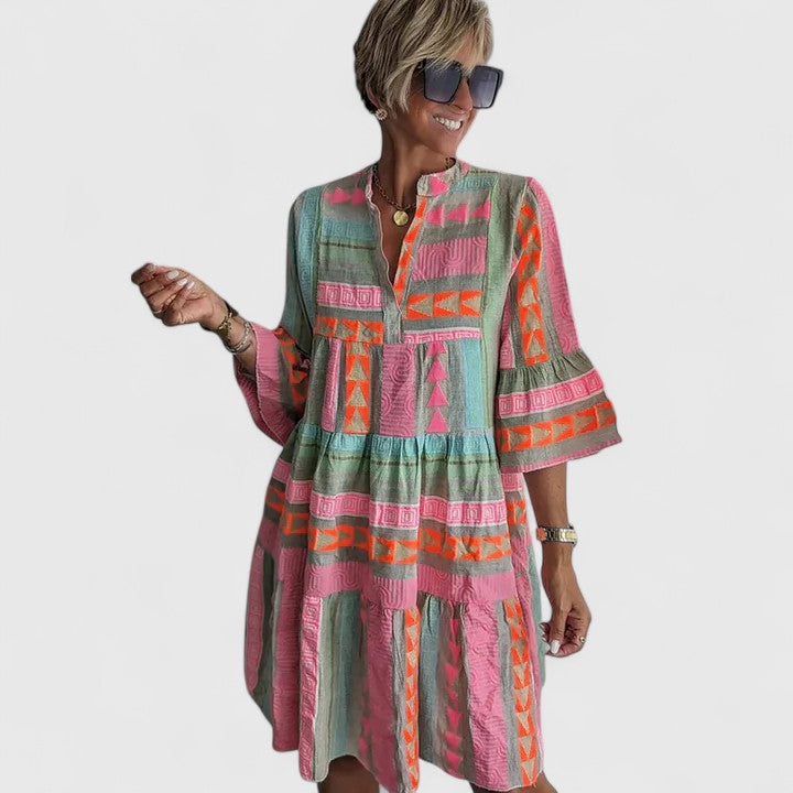 Gisara | Bequemes Boho-Kleid