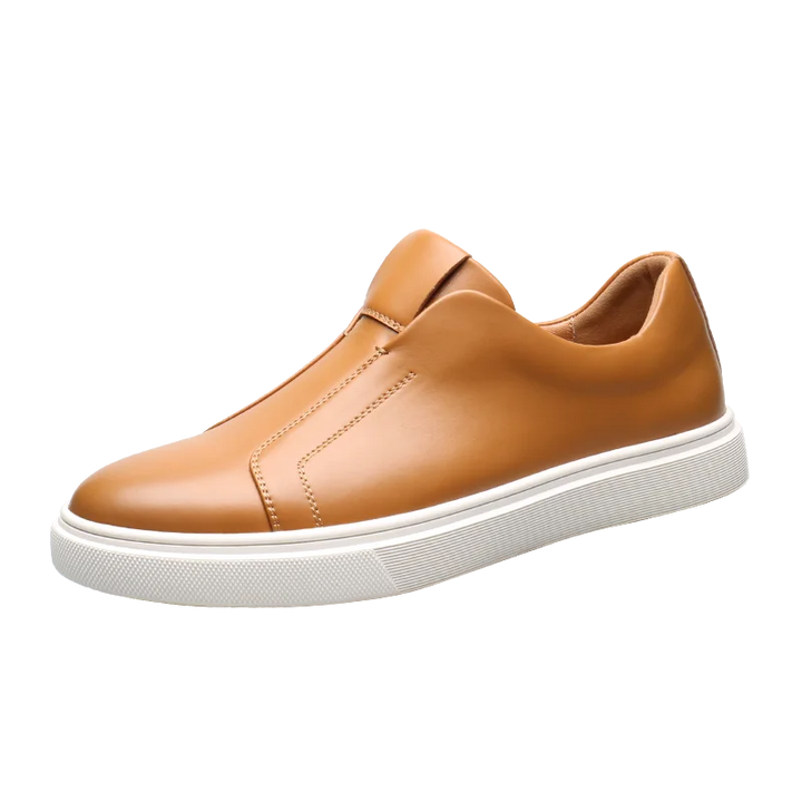 Lässige Slipper aus Leder