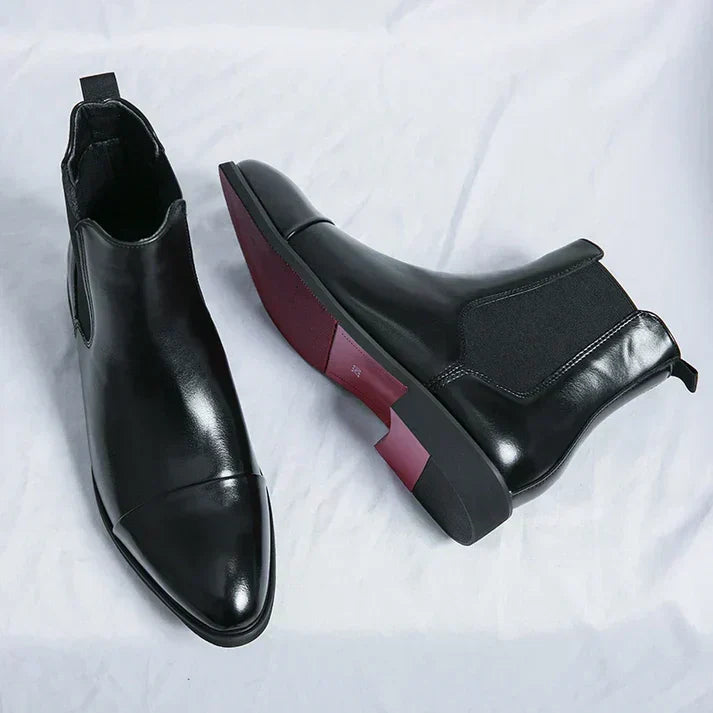 Premium Chelsea-Stiefel aus Leder