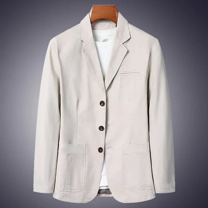 Eleganter Baumwollblazer