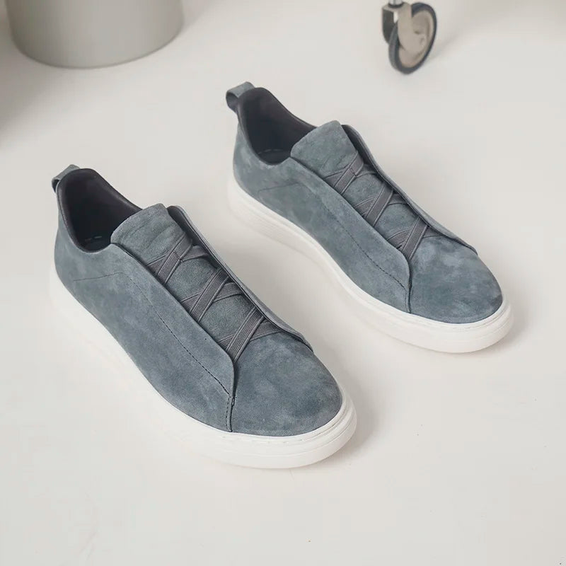 Elegante Herrenschuhe aus Leder